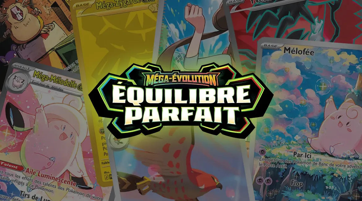 Les cartes Pokémon les plus cher de ME03 équilibre parfait
