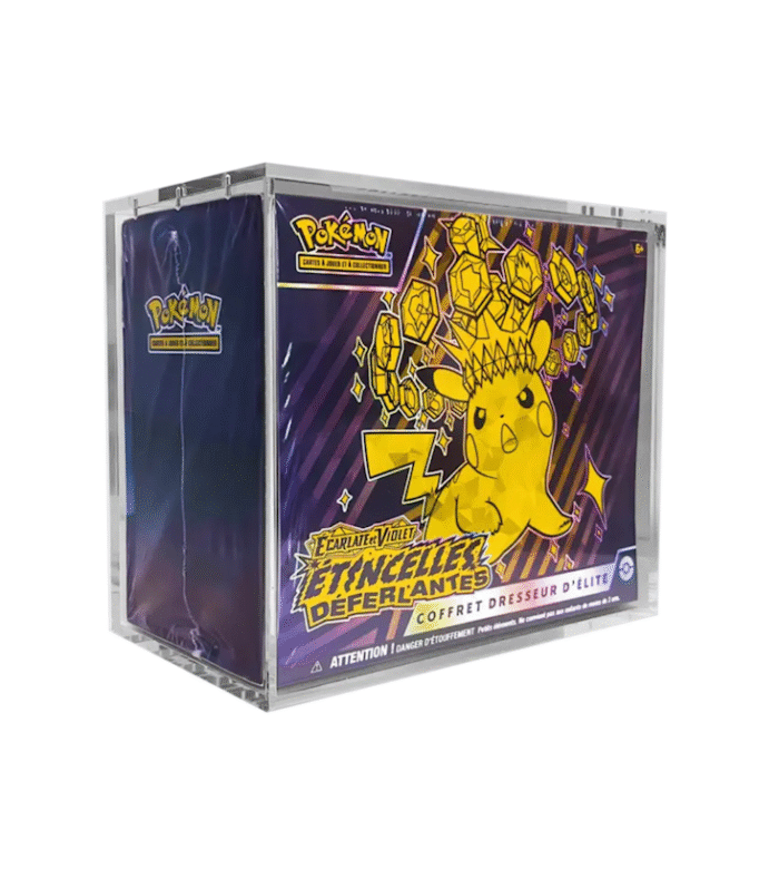 PROTECTION ACRYLIQUE POUR ETB (Elite Trainer Box)