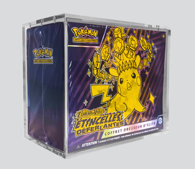Protection acrylique pour ETB (Elite Trainer Box)